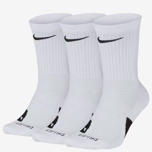 Nike Elite Everyday Crew Sock 3 pack